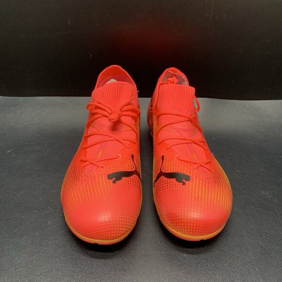 Puma Future 7 Match FG/AG Jr Size 4.5, Sunset Glow-Puma Black Soccer Cleats NIB main image 4